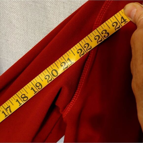 Youth Salomon Full Zip red hooded jacket XL Activewear Zipper Pockets - Picture 10 of 12